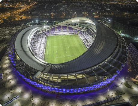 Los estadios del Mundial de Clubes 2018 por segunda vez en los Emiratos Árabes Unidos. Los estadios del Mundial de Clubes 2018 por segunda vez en los Emiratos Árabes Unidos.