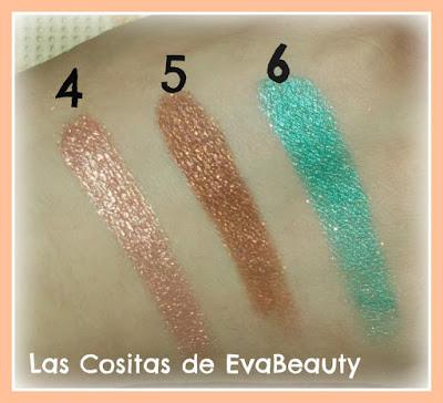 Review con swatches Paleta Mermaid's Heart de I Heart Revolution