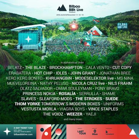 Bilbao BBK Live 2019: The Strokes, Thom Yorke, Suede, Vetusta Morla, Rosalía...