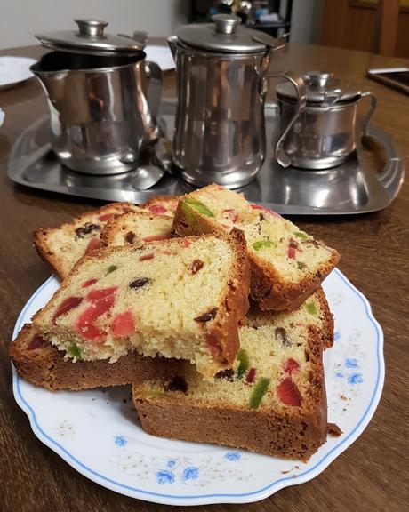 CAKE AUX FRUITS CONFITS – PLUM CAKE DE FRUTAS CONFITADAS CAKE AUX FRUITS CONFITS – PLUM CAKE DE FRUTAS CONFITADAS