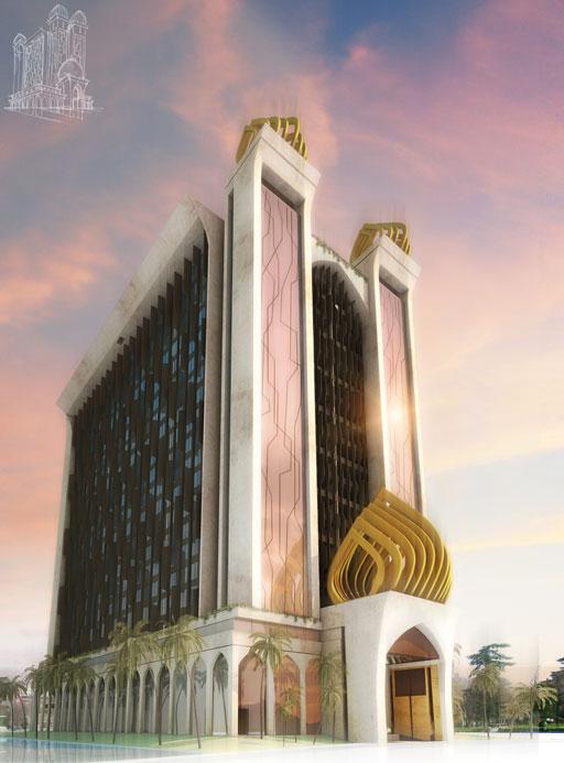 A-cero presenta el proyecto para un Hotel en Iraq