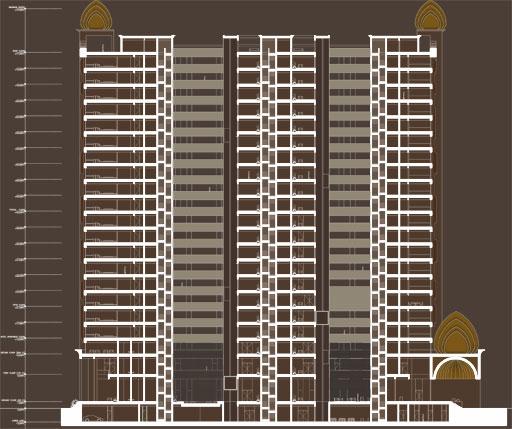 A-cero presenta el proyecto para un Hotel en Iraq