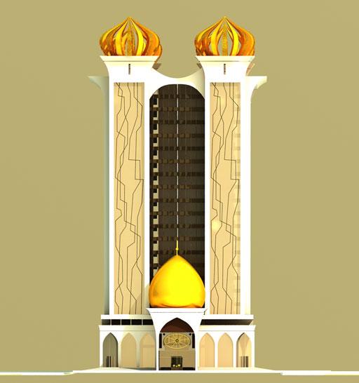 A-cero presenta el proyecto para un Hotel en Iraq