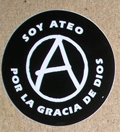 Ateos por la gracia de dios.