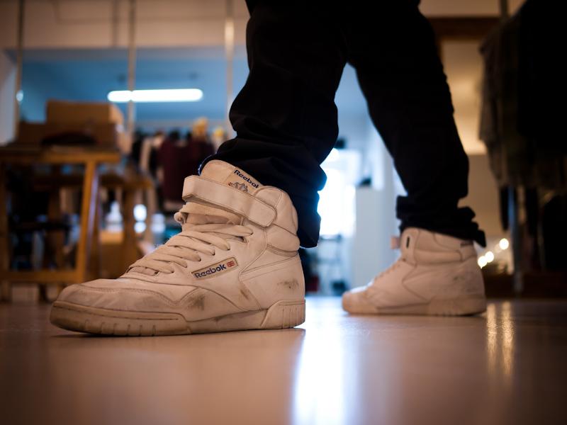 Martinho y sus Reebok Ex-o-Fit Classic