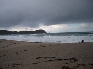 De vacaciones, .... , lluviosas