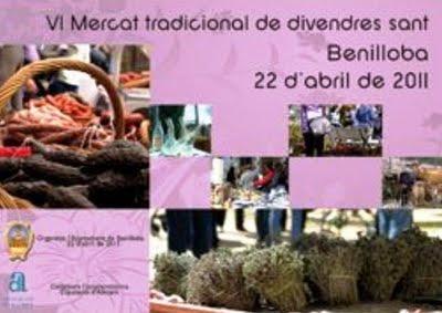 Benilloba. IV Mercado Tradicional de Viernes Santo 2011