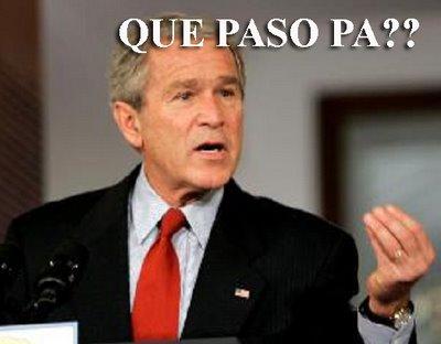 RECHAZO DEL PLAN DE BUSH