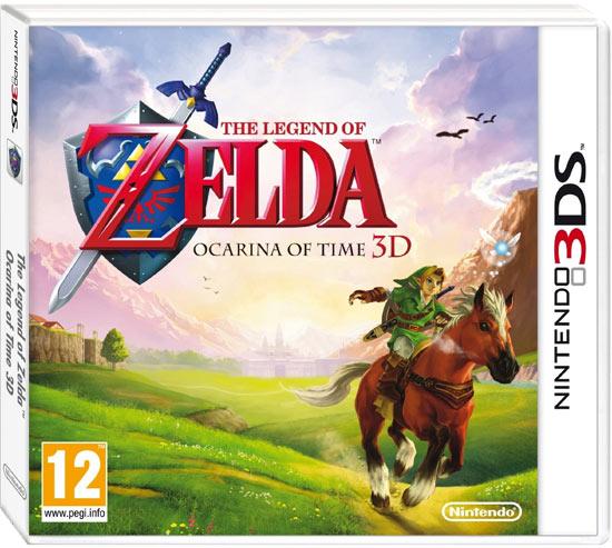 zelda ocarina of time eur portada Box Art: The Legend of Zelda Ocarina of Time 3D