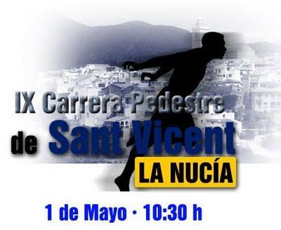 La Nucia. Fiesta de San Vicente Ferrer y IX Carrera Pedestre de Sant Vicent 2011