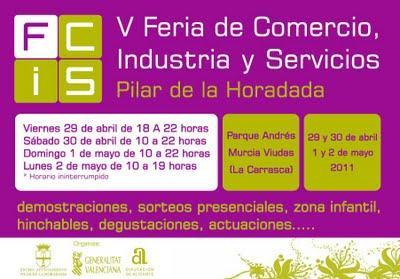 Pilar de la Horadada. V Feria de Comercio, Industria y Servicios