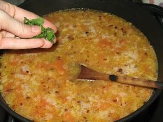 Arroz con calabacín