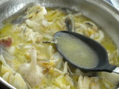 Bacalao desalado al Pil Pil de José Andrés.