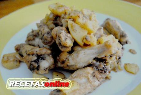 Pollo salteado con ajos y perejil - Recetas de cocina RECETASonline