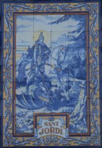 SANT JORDI, UNA ROSA Y UN LIBRO