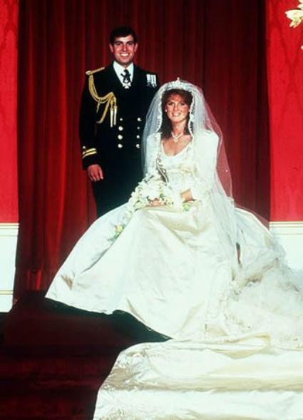 Los mejores vestidos de novia de princesas europeas Vestido de novia de Sarah Ferguson