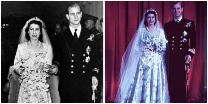 Vestido de novia de la Reina Isabel II de Inglaterra