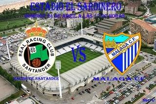 RACING CLUB     vs  MALAGA CF