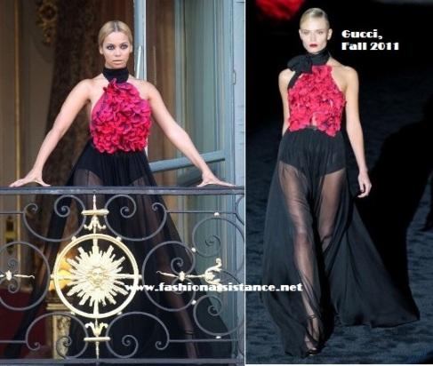 Beyonce deslumbra en París con su larga melena rubia y minivestidos muy primaverales