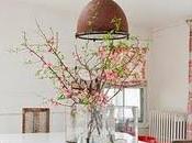 Toques rojo rustico.