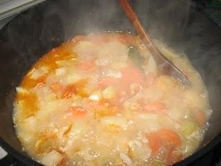 Purrusalda de bacalao