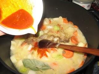 Purrusalda de bacalao