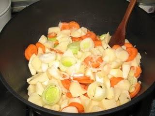 Purrusalda de bacalao