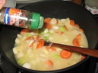 Purrusalda de bacalao