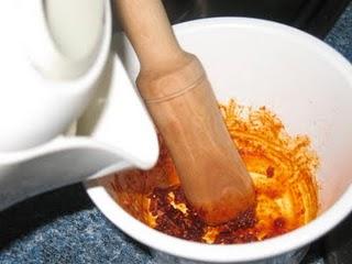 Purrusalda de bacalao