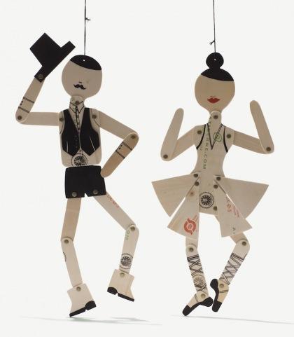 Marionetas de baile.