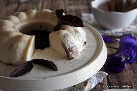 Bavarois de crema de ponche