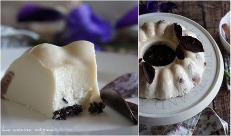 Bavarois de crema de ponche