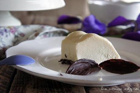 Bavarois de crema de ponche