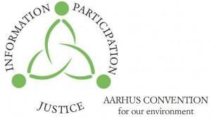 Logo Aarhus convention