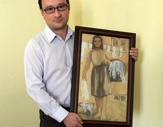 QUIERE CASARSE CON UN CUADRO