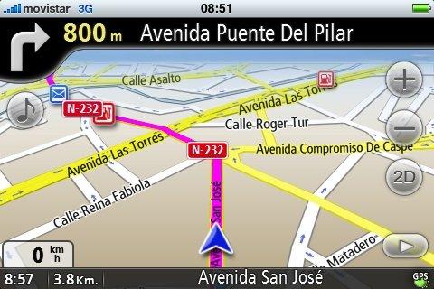 Navmii, navegador GPS para iPhone
