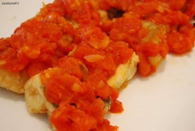 El Recetario: Bacalao con tomate