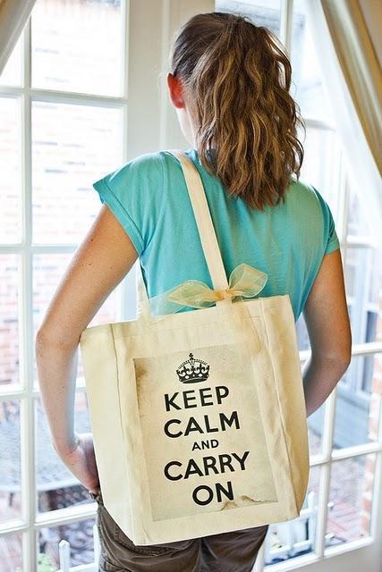 KEEP CALM AND CARRY ON