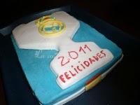 Tarta fondant Copa del Rey Real Madrid (oe, oe, oeeeee)