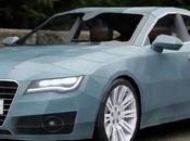 Papercraft nuevo Audi hojas papel