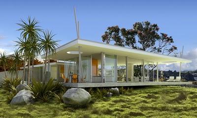 MINIMALISMO NATURAL EN AREA DE VACACIONES