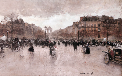Luigi Loir: escenas parisinas