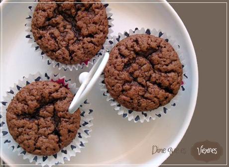 Magdalenas de Chocolate espectaculares !