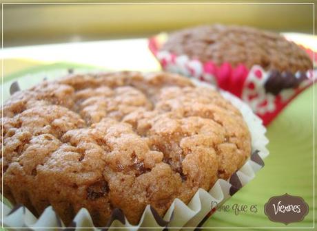 Magdalenas de Chocolate espectaculares !