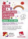 Fiesta 25 Aniversario de Izquierda Unida