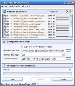 Convertidor de audio MP3