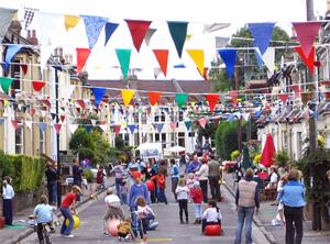 El “Street Party” inglés