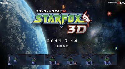Star Fox 64 3DS usará giroscopio y nuevo video