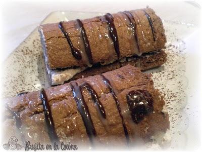 Minichocobrazo con crema de castañas