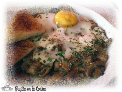 Huevos en cocotte